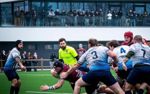 Rugby Cernusco mozzafiato: San Mauro battuto di misura 39-38