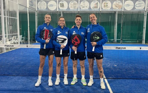 Prima giornata di Serie B vittoriosa per Mamapadel Melzo a Sassari