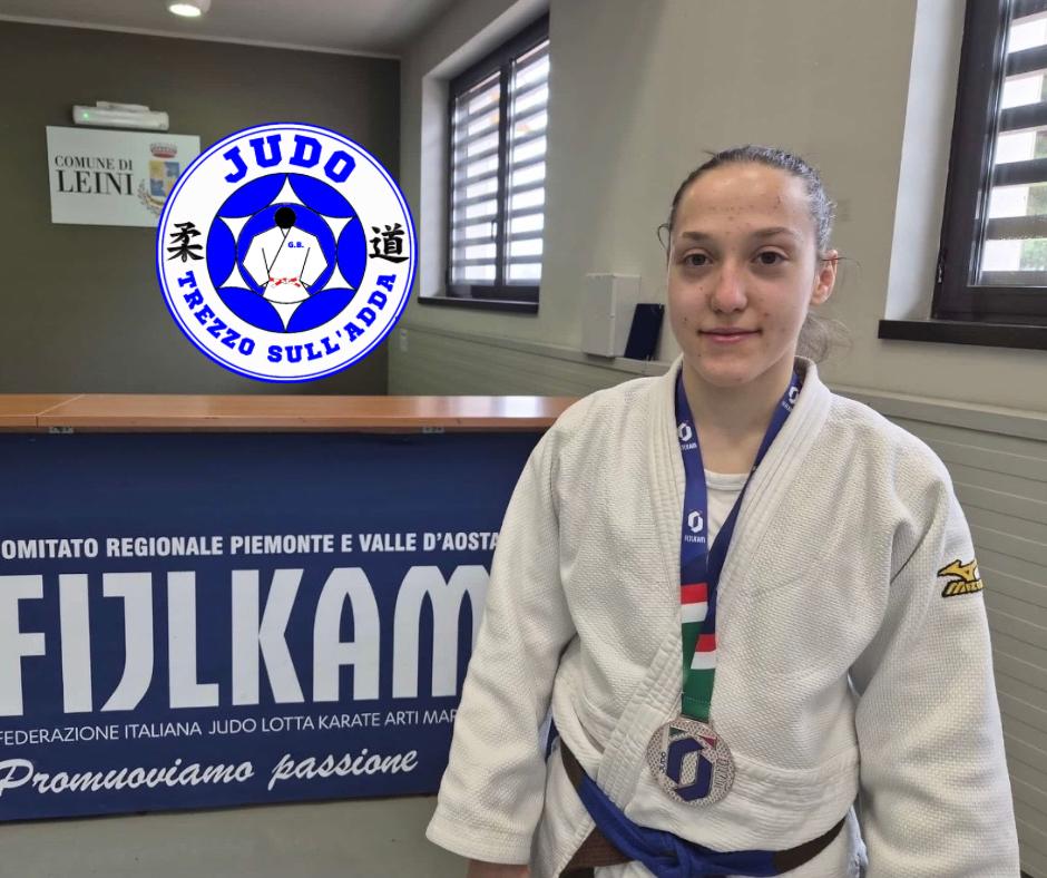 Judo Trezzo, Elena Comotti di bronzo ai Campionati Italiani Cadetti A2