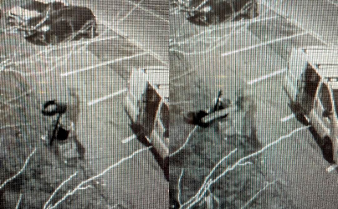 Getta rifiuti (anche gomme usate) in un prato: beccato grazie alle telecamere