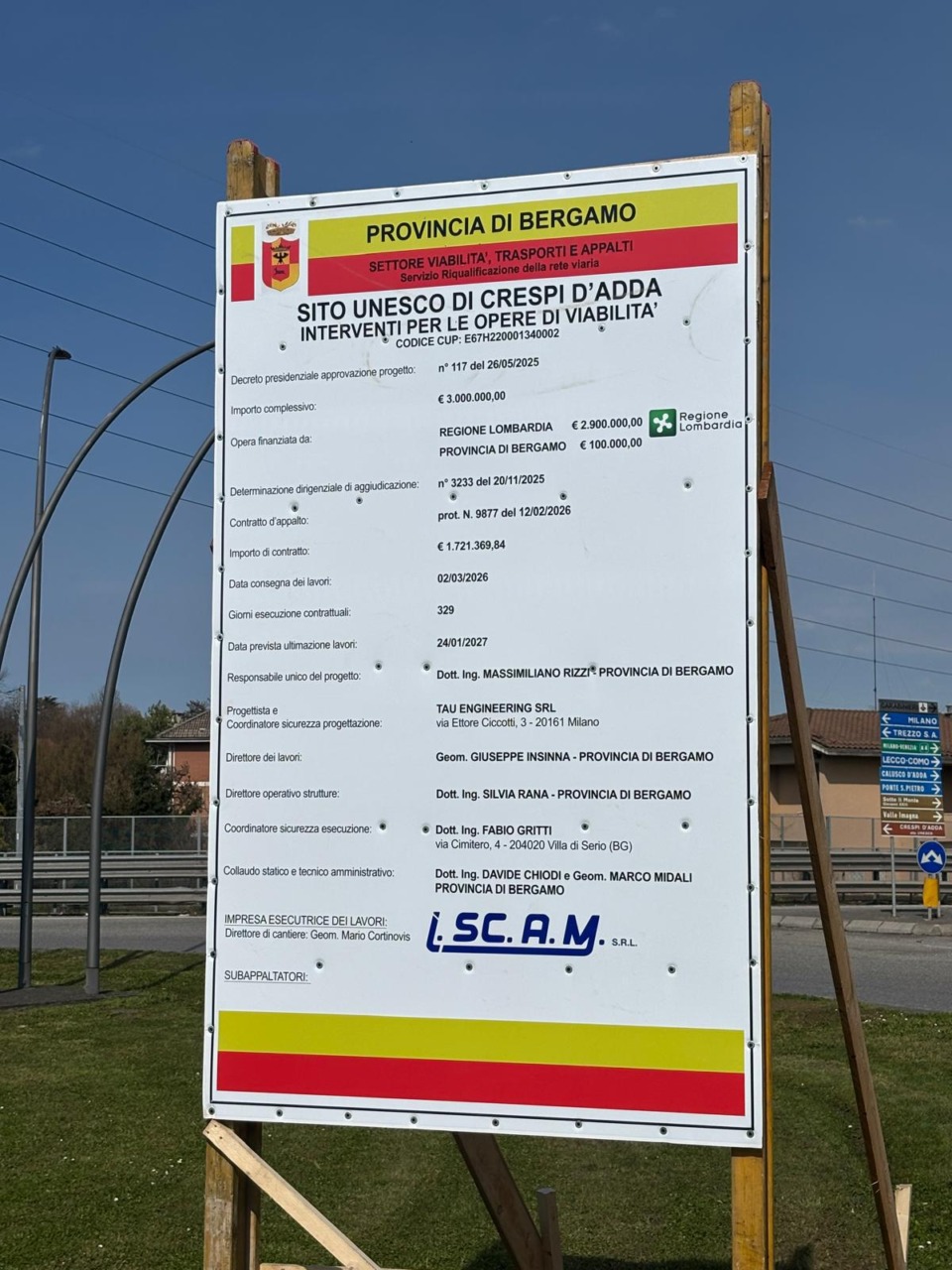 Rotatoria del casello autostradale: imminenti i lavori di restyling