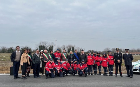 Taglio del nastro per la Tangenziale Nord di Vaprio d’Adda