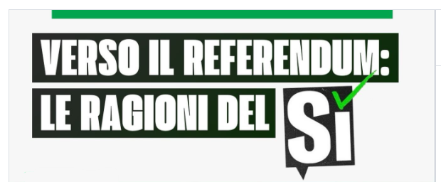 Le ragioni del “Sì” anche a Gessate