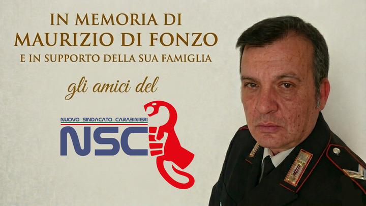 Una raccolta fondi per la famiglia del Carabiniere morto in servizio