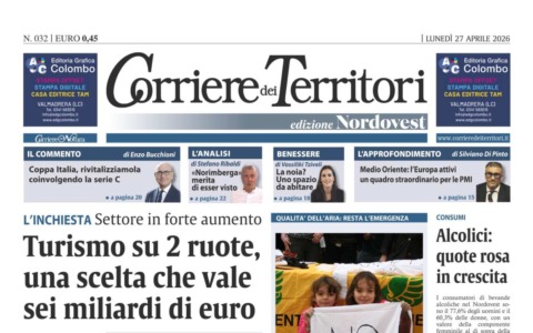 Quelle del Nordovest sono terre di cicloturisti: l’inchiesta della settimana sul Corriere dei Territori