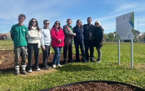 Bussero si prepara a a tingersi di verde grazie al suo nuovo polmone fiorito