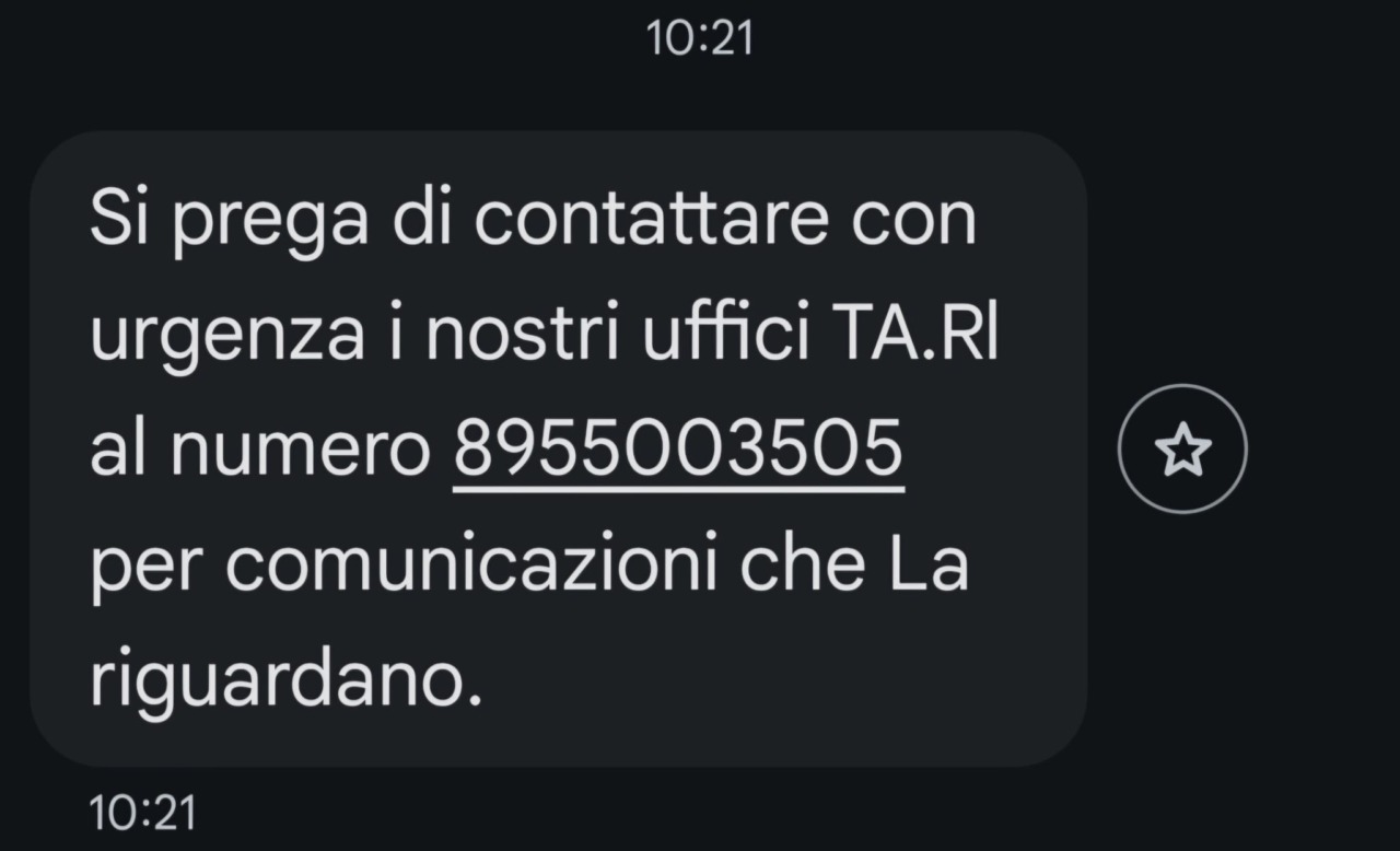 Anche a Cassina è allarme per la truffa della Tari