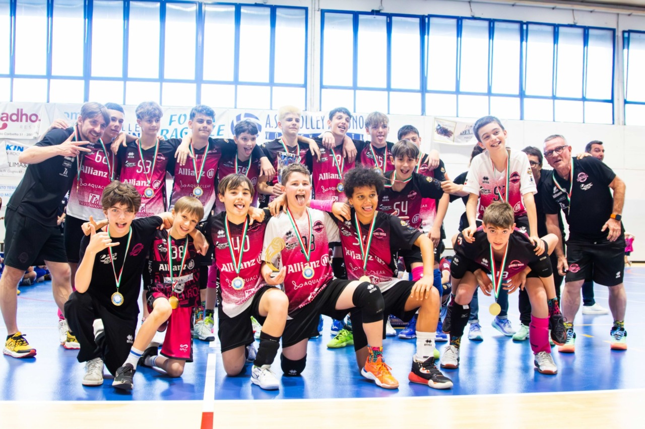 Finalmente arriva il titolo: Diavoli Rosa campioni territoriali Under 13