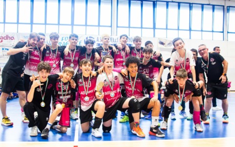 Finalmente arriva il titolo: Diavoli Rosa campioni territoriali Under 13