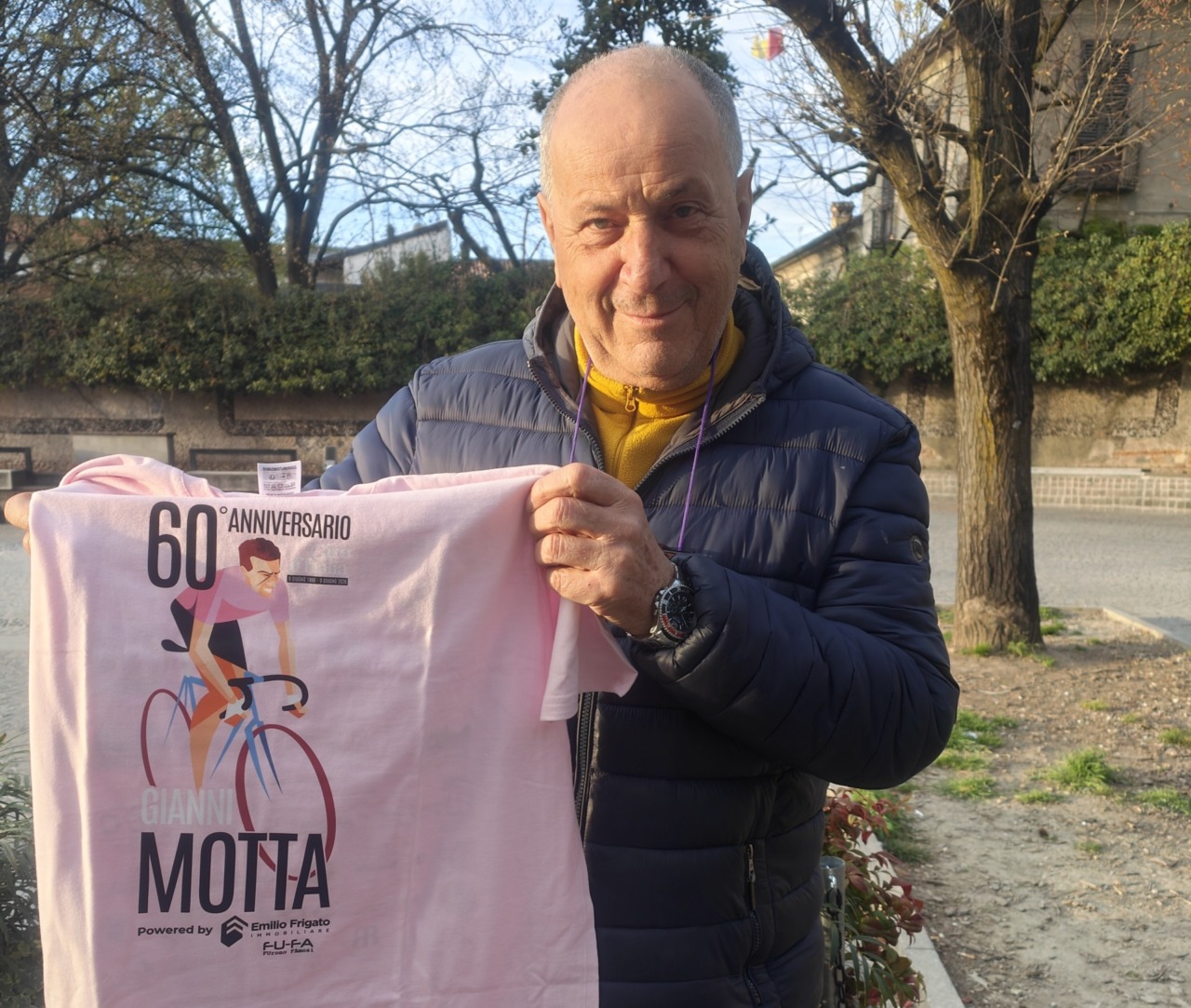 Magliette celebrative a sessant’anni dalla vittoria del Giro d’Italia in regalo