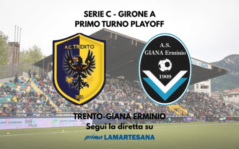 Playoff Serie C, Trento-Giana 1-2: impresa biancazzurra con Vitale e Samele FINALE