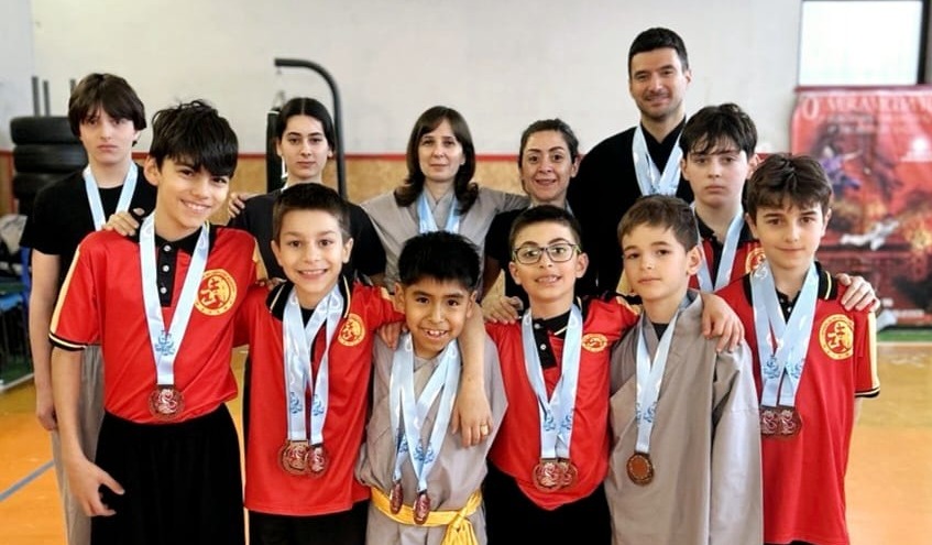 Ventiquattro medaglie per la Shaolin Wushu Academy nel trofeo internazionale “Meravigliatevi”