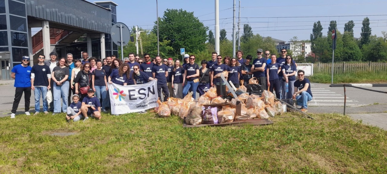 Plastic free a Villa Fiorita: cento volontari e studenti Erasmus in azione