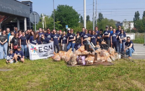 Plastic free a Villa Fiorita: cento volontari e studenti Erasmus in azione