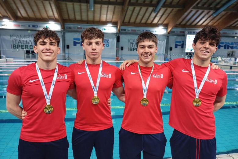 Rane Rosse pioggia di medaglie ai campionati nazionali giovanili