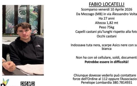 Scomparso da venerdì: continuano le ricerche di Fabio Locatelli