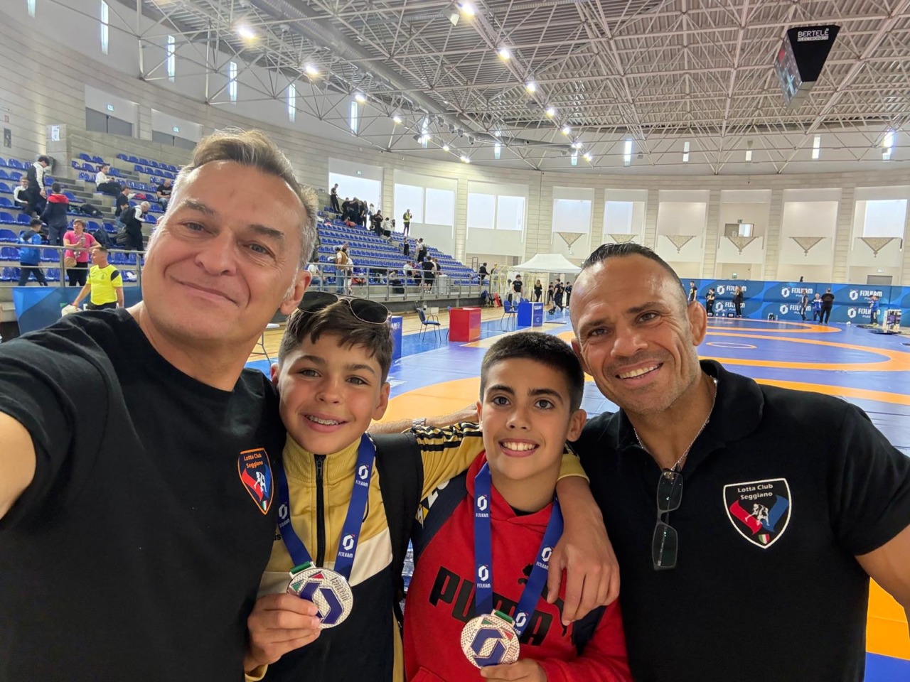 Un argento e un bronzo per il Lotta Club Seggiano ai Campionati italiani Under13