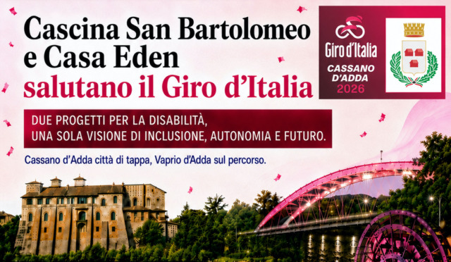Cascina San Bartolomeo e Casa Eden salutano il Giro d’Italia