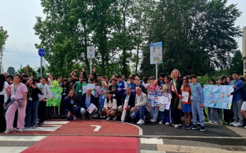 Gli studenti intitolano il terzo parco cittadino: dedicato alla pace