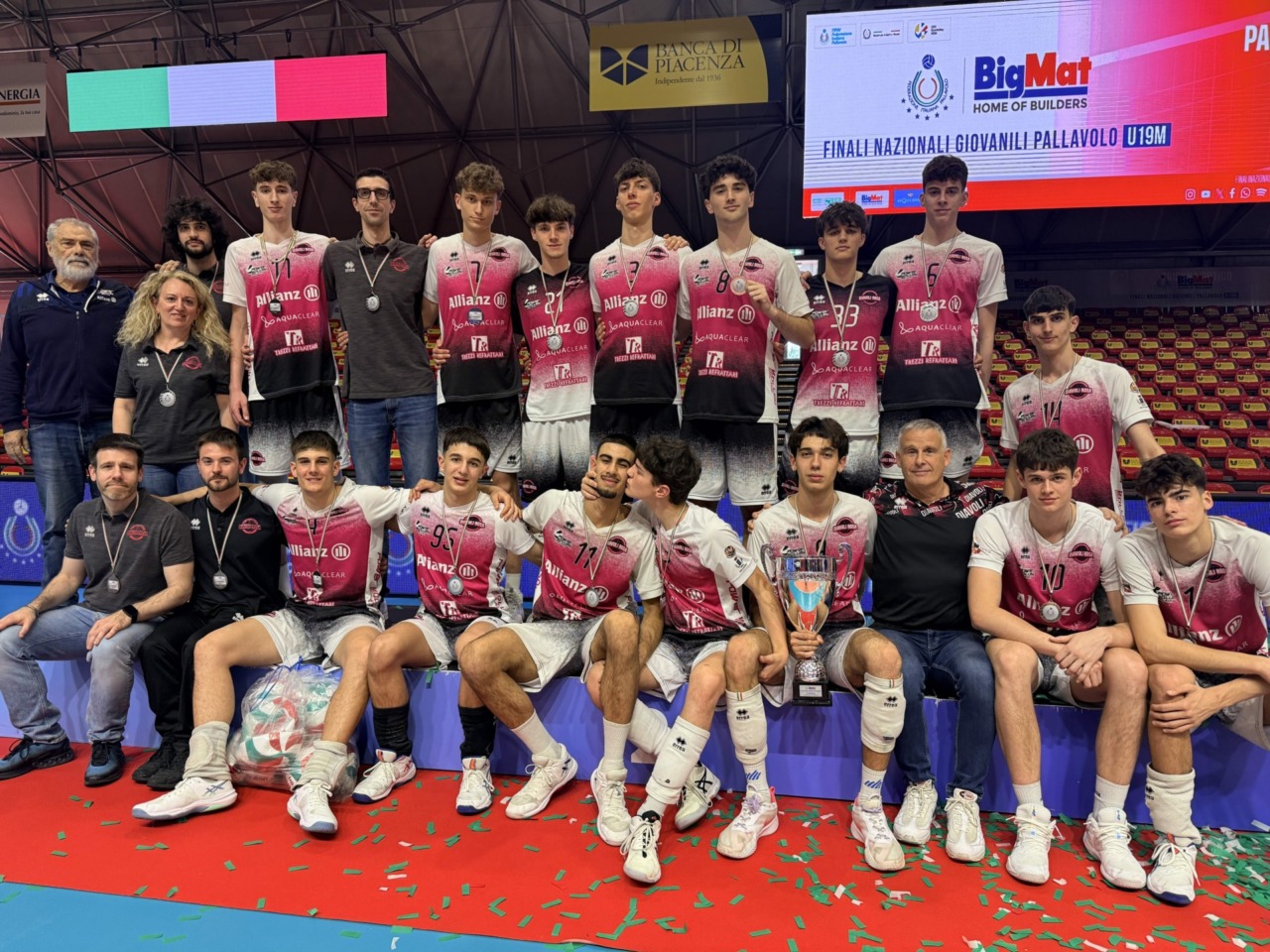 Il derby tricolore non sorride ai Diavoli Rosa: sconfitta in finale nazionale Under19