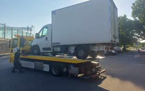 Un altro furgone in leasing non riconsegnato confiscato dalla Polizia Locale