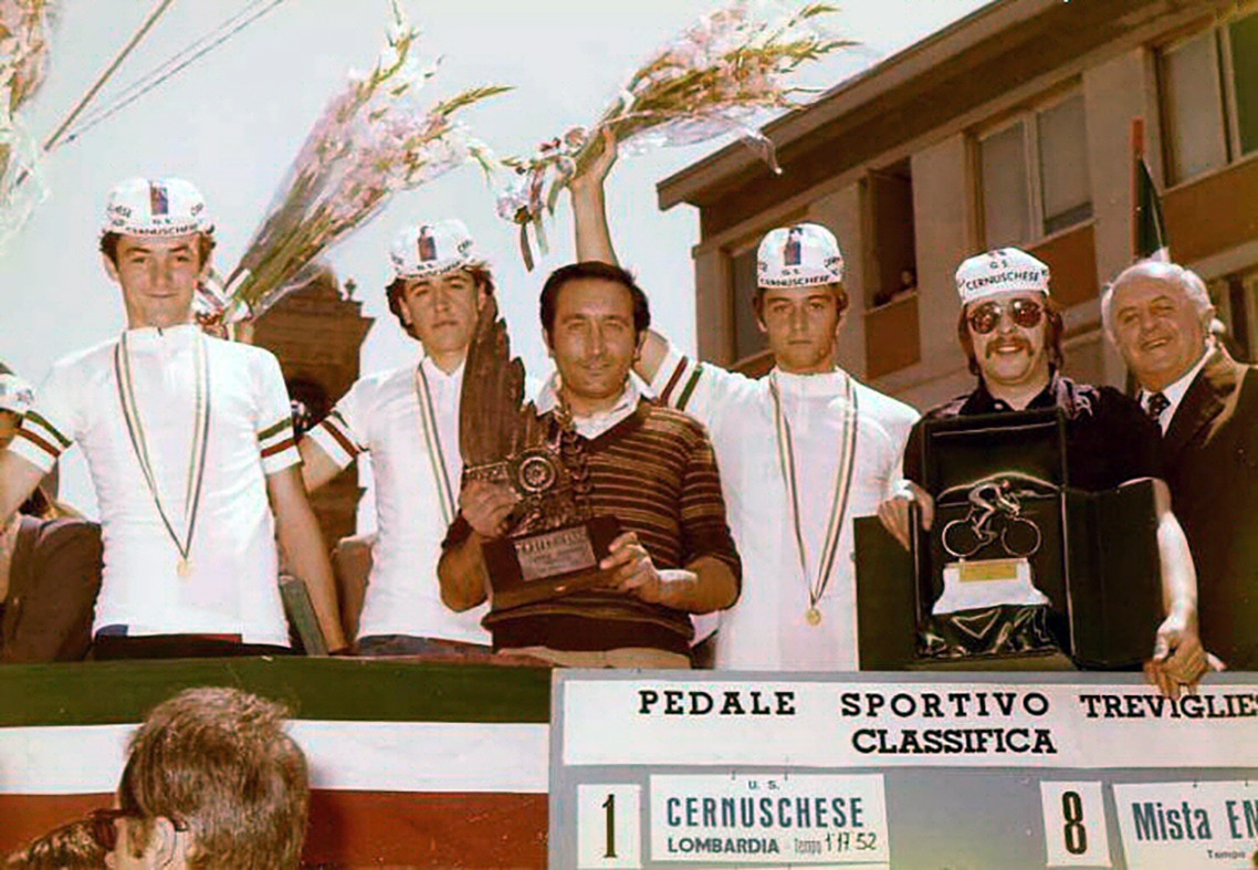 Mezzo secolo fa la Cernuschese Tino Gadda vinceva il Campionato italiano cronosquadre Juniores