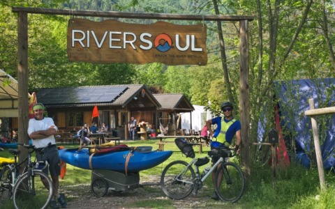Dalle sponde dell’Adda al Sesia in bici… trainando il kayak