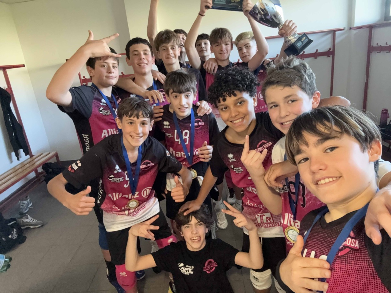 Diavoli Rosa campioni lombardi under 13: staccato il pass per le finali nazionali