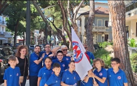 In trasferta a Cattolica: sole, mare, pallone e tanto divertimento