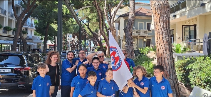In trasferta a Cattolica: sole, mare, pallone e tanto divertimento