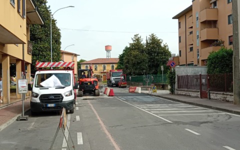 Liscate, al via i lavori di Largo Europa: prende forma la futura piazza del paese