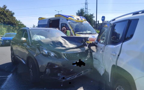 Scontro sulla Cassanese: una mancata precedenza causa l’incidente