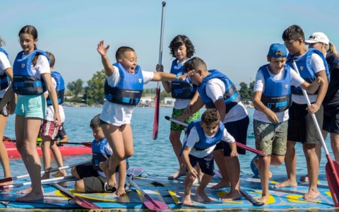 Una settimana all’Idroscalo per imparare ad andare in canoa