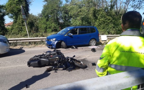 Incidente sul cavalcavia, è Fabio Testa il motociclista deceduto