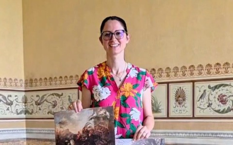 Trovati in un museo in Portogallo quattro dipinti che decoravano Villa Alari