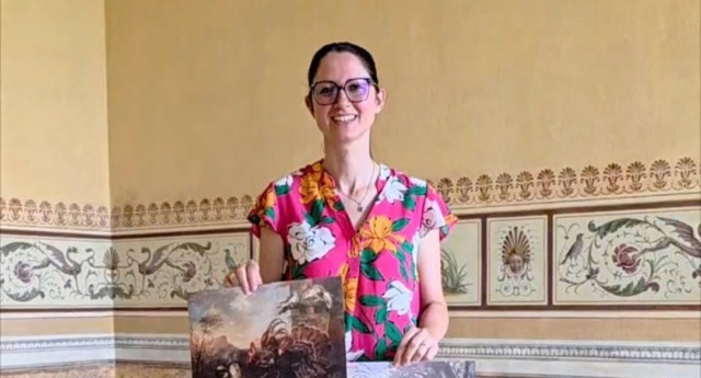 Trovati in un museo in Portogallo quattro dipinti che decoravano Villa Alari