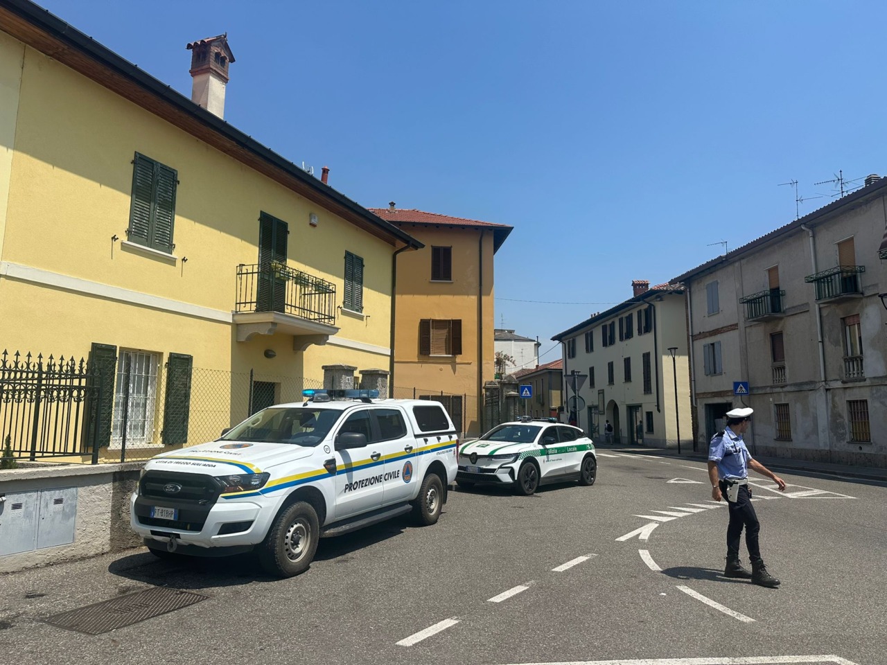 Black out in città: Polizia Locale e Protezione civile in azione