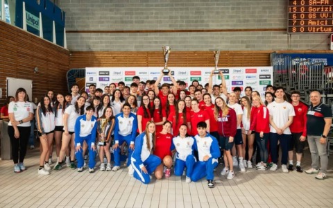In Sport Rane Rosse campioni d’Italia di Nuoto di salvamento. E con un record del mondo abbattuto