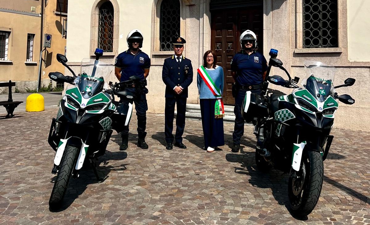 Due nuove Ducati per gli agenti della Polizia Locale