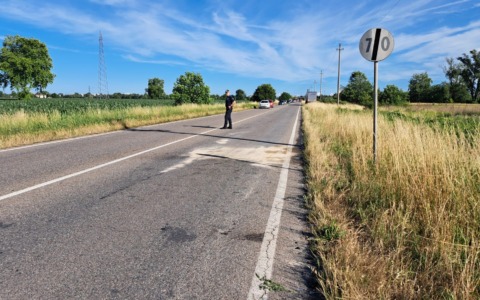 Camion coinvolto in un incidente: lunghe code sulla Sp13