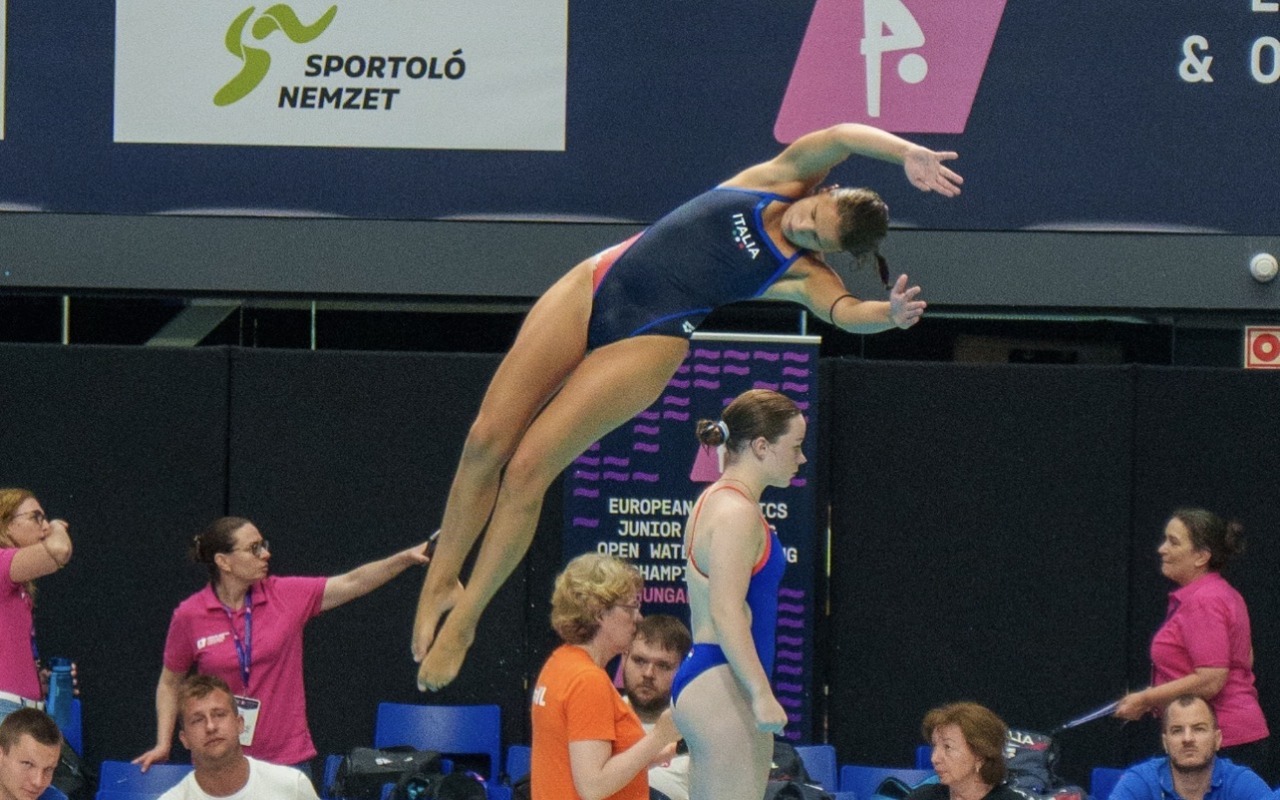 Francesca Alloni da Vignate sfiora la finale agli Europei giovanili di tuffi