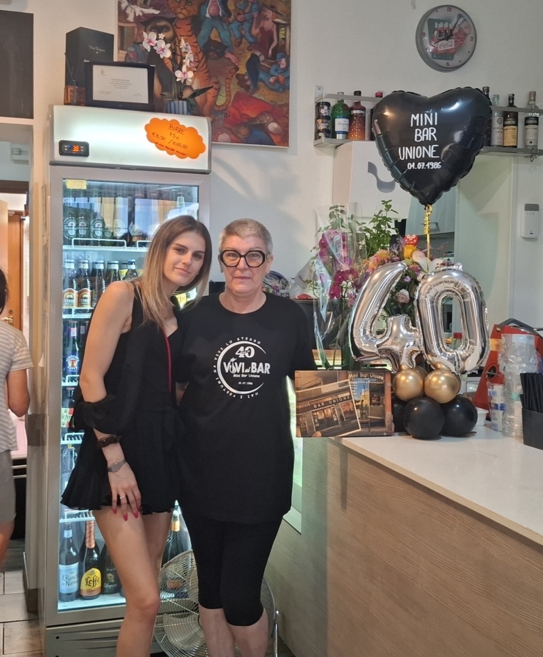 40 anni di attività: in festa il Bar Unione