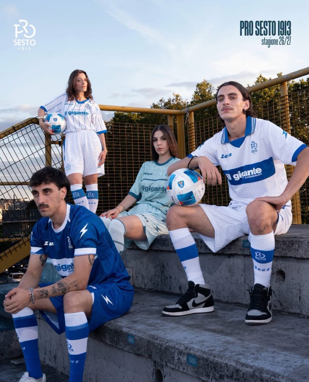Pro Sesto presenta le nuove maglie: un omaggio alla storia della società e ai suoi tifosi