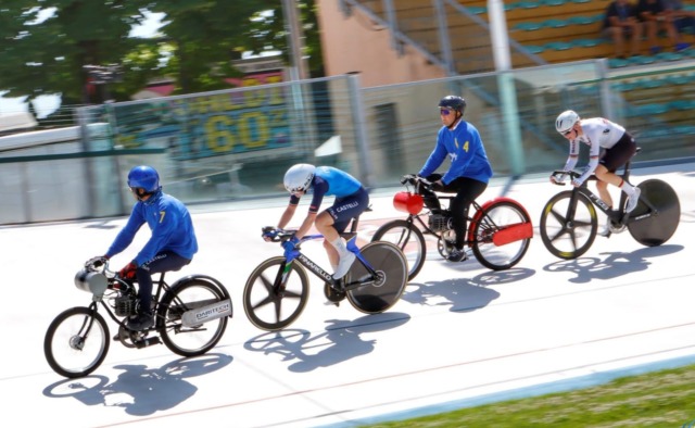 Christian Dagnoni brilla agli Europei Derny 2026: è medaglia d’argento