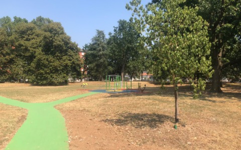 Riqualificato il parco con spazi inclusivi e area fitness all’aperto per lo sport libero e per tutti