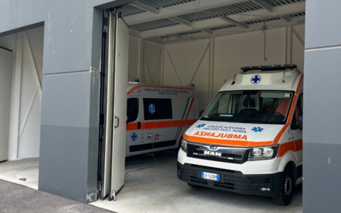 Camera calda alla Croce Azzurra: terminati i lavori