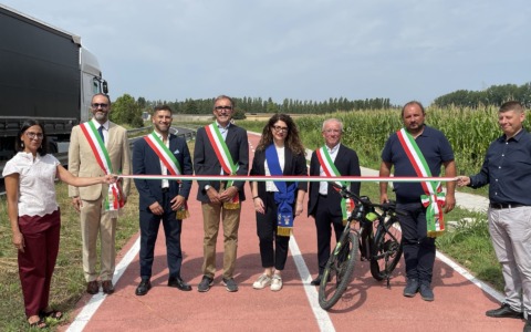 Inaugurata la Linea 7 del Biciplan: l’asse della Paullese collegato a Milano in sicurezza