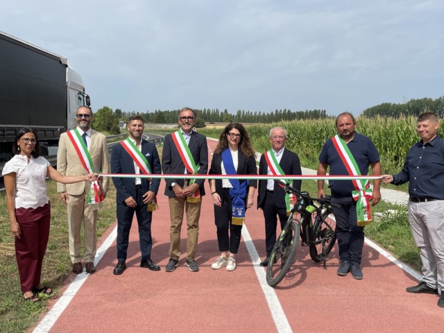 Inaugurata la Linea 7 del Biciplan: l’asse della Paullese collegato a Milano in sicurezza