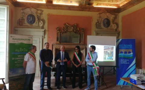 La commissione d’inchiesta parlamentare in visita nei territori alluvionati per la vasca di laminazione