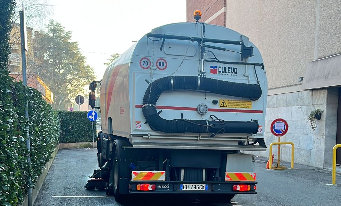 Pulizia strade, sosta vietata sospesa ad agosto anche a Melzo